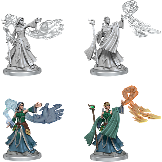 D&D Frameworks: Elf Wizard Female 75023