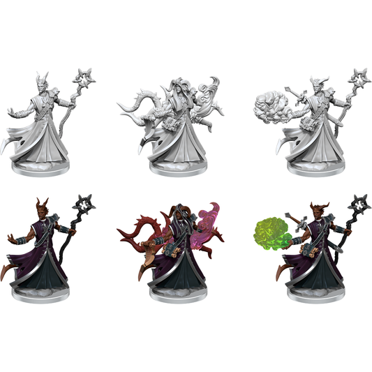 D&D Frameworks: Tiefling Warlock Male 75034