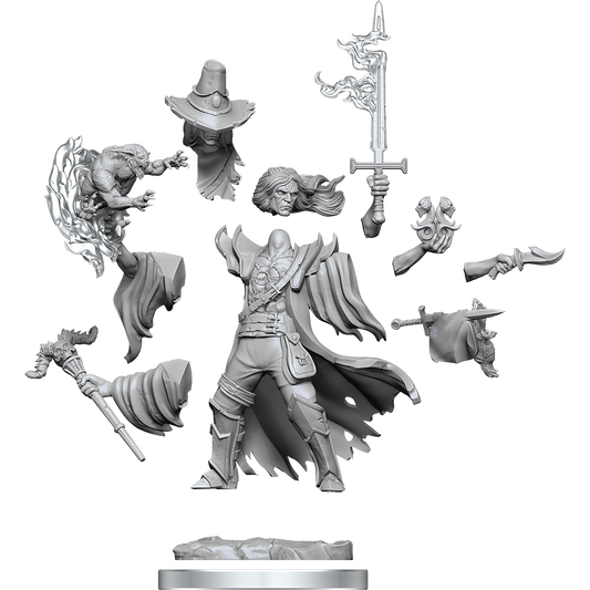 D&D Frameworks: Human Warlock Male 75039