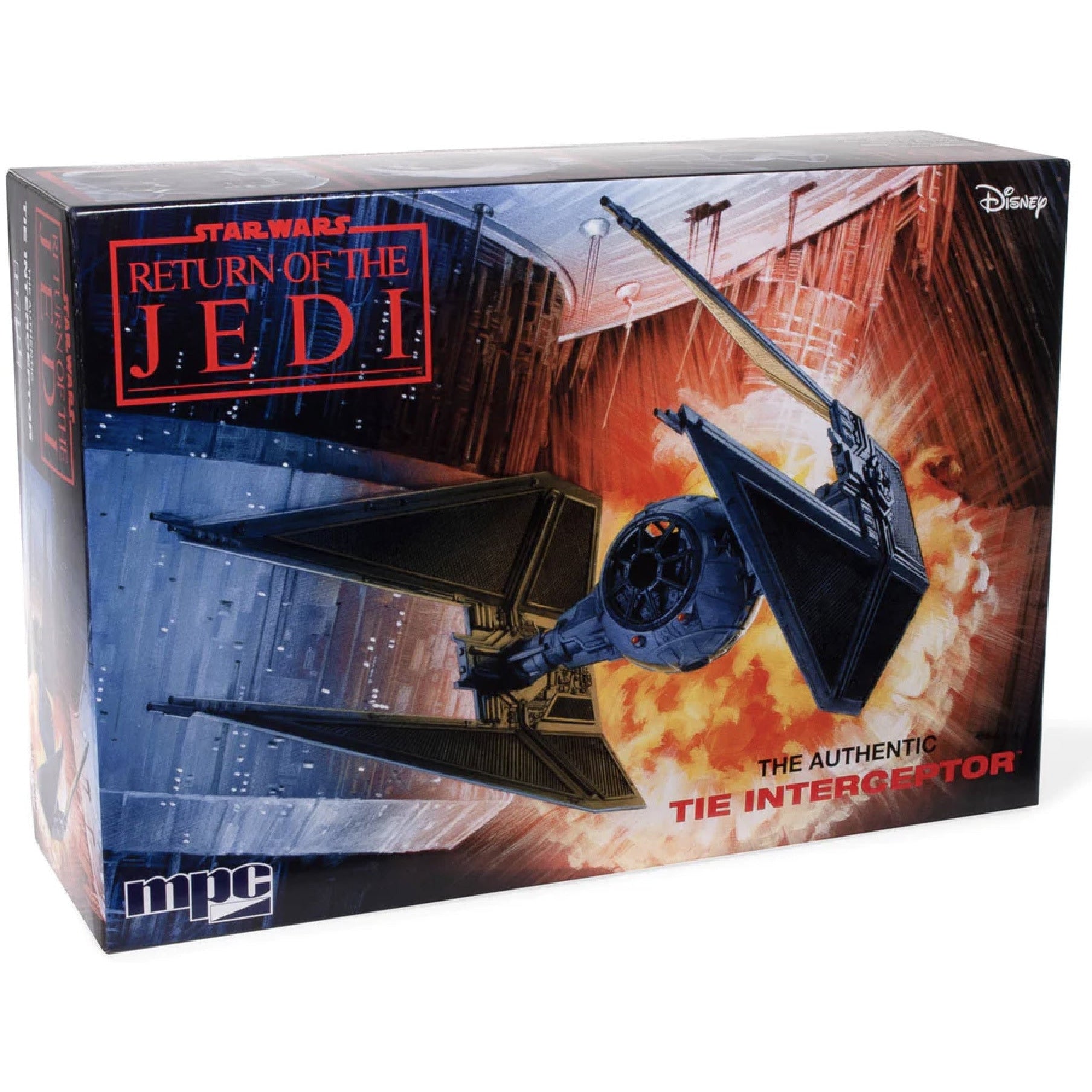 Star Wars: Return Of The Jedi Tie Interceptor 1/25 #989 by MPC