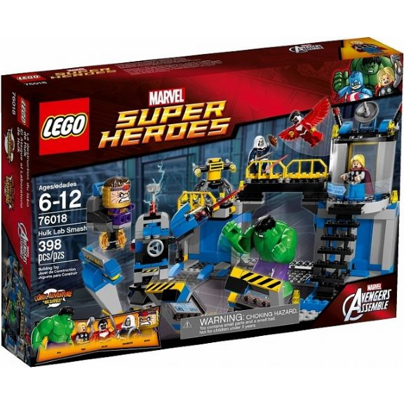 Lego Marvel Super Heroes: Hulk Lab Smash 76018