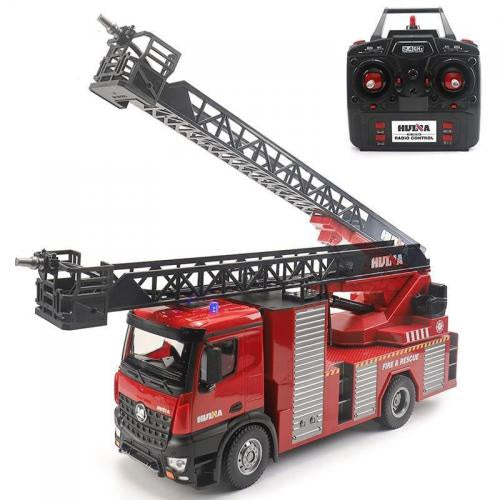 22 CH Ladder Fire Truck 1/14 Die Cast by HuiNa