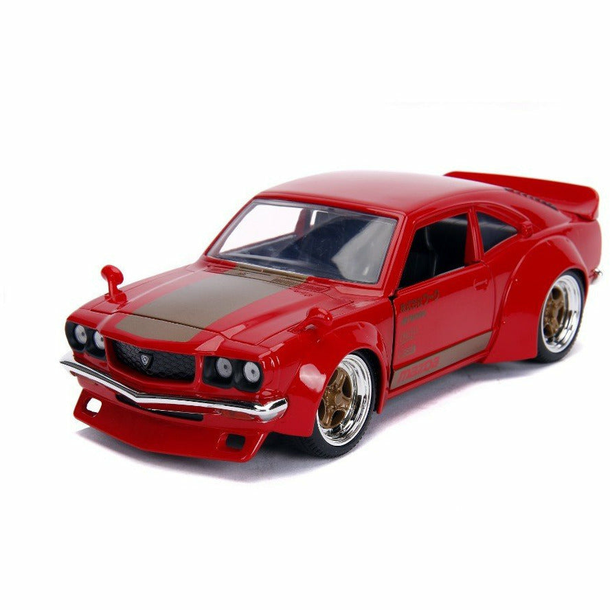 "JDM Tuners" 1974 Mazda RX-3 - Glossy Red