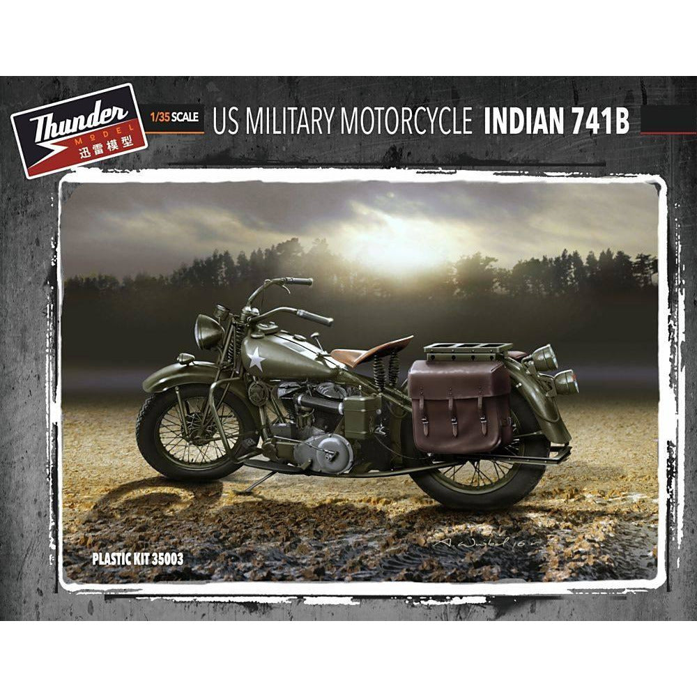 US army Indian 741B 1/35 by Thunder Model
