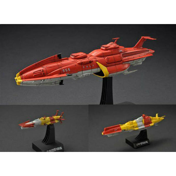 UNCN Combined Spacefleet Set 1 1/1000 Star Blazers Mecha Collection #2254752 Space Battleship Yamato 2199 by Bandai