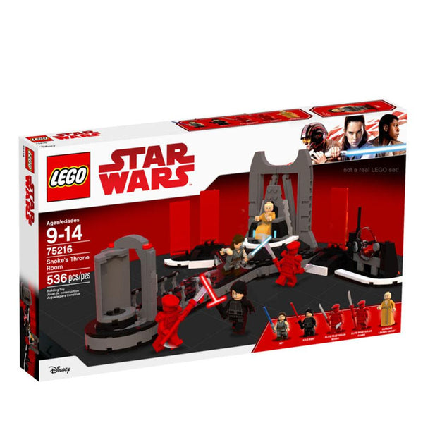 Best Buy: LEGO Star Wars Snoke's Throne Room 75216 6212784