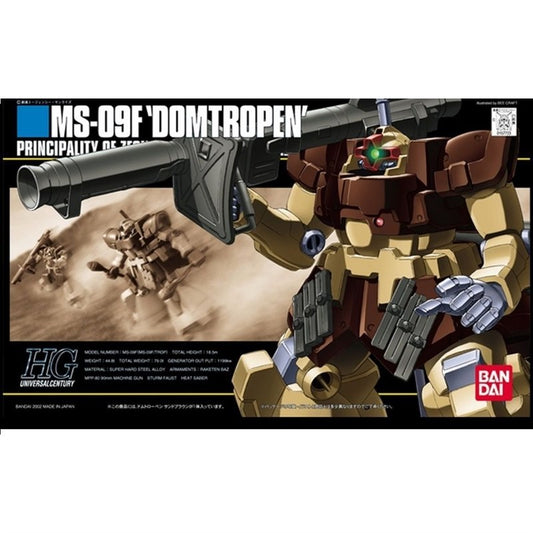 HGUC 1/144 #027 MS-09F Domtropen (Sand Brown) #5060393 by Bandai