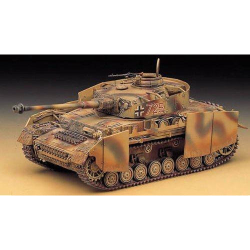 German Panzer IV Ausf.H with Armour 1/35 #13233 by Academy