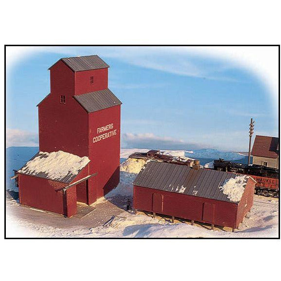 Farmer's Cooperative Rural Elevator N Scale