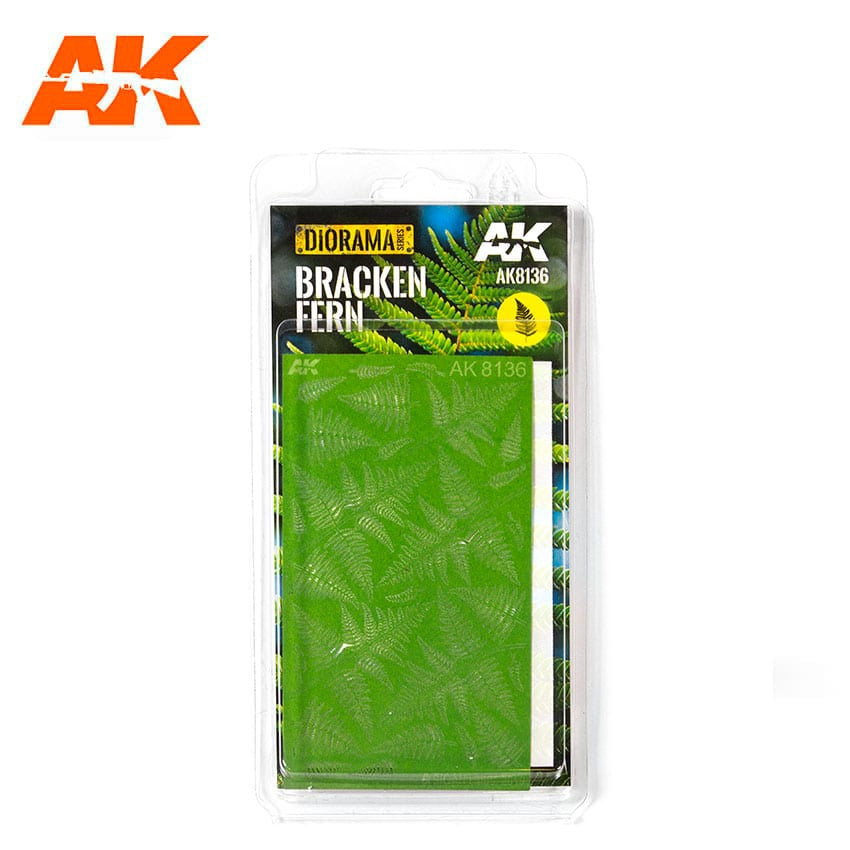 AK Interactive Diorama Series - Pre Cut Bracken Fern AK-8136