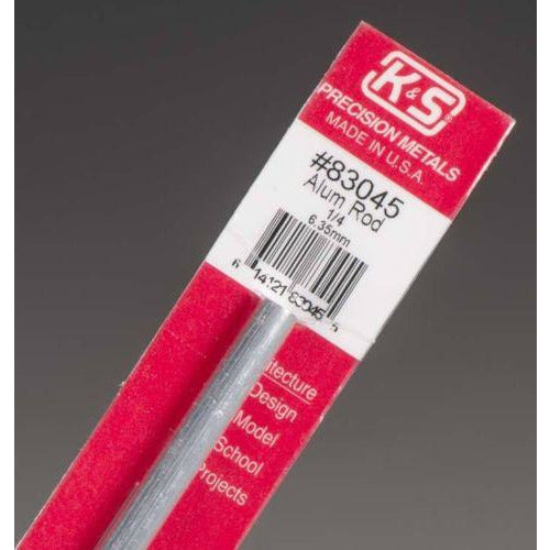 K&S Aluminium Rod - 1/4" KSE83045