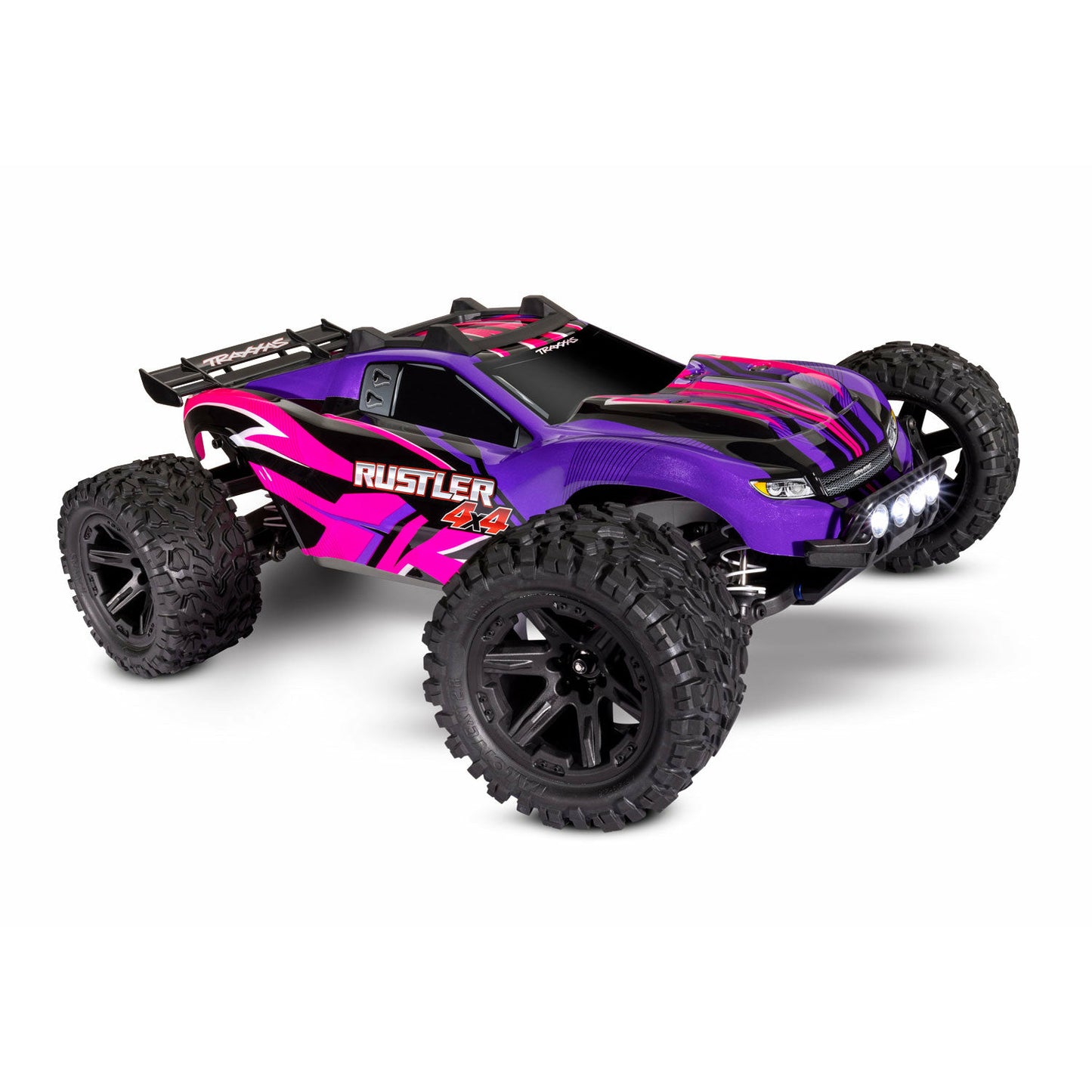 Traxxas Rustler 4X4 1/10 4WD Stadium Truck RTR w/ LED Lights