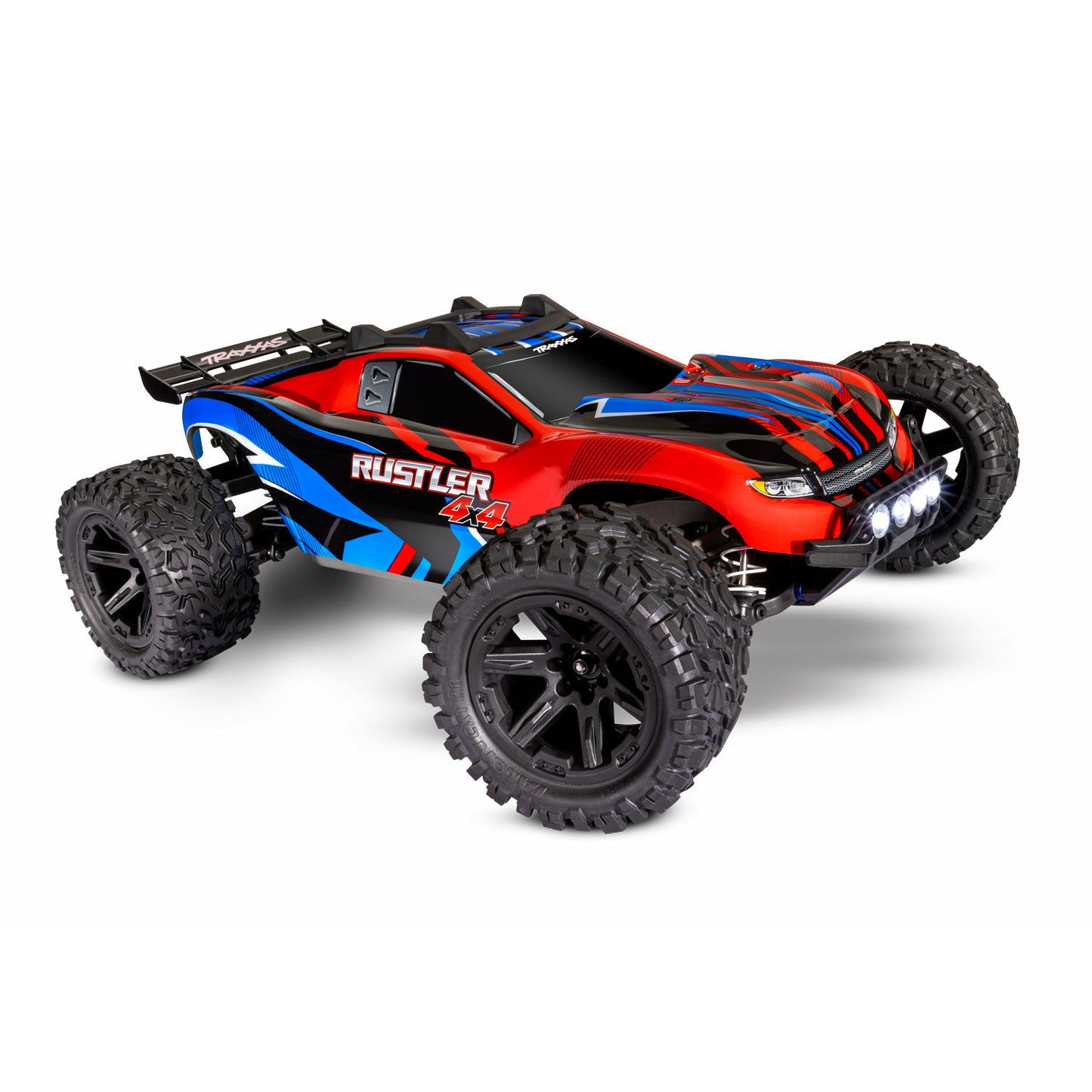 Traxxas Rustler 4X4 1/10 4WD Stadium Truck RTR w/ LED Lights