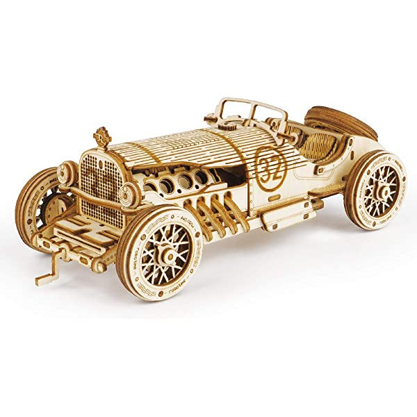 ROKR 1910's Grand Prix Car 1/16th 220pcs MC401 by Robotime
