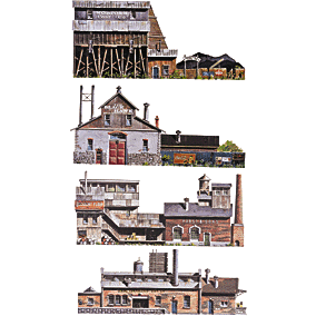 Background Building - Instant Buildings(TM) - Industrial District