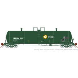 HO Procor 20k gal Tank Car: BC Rail Company