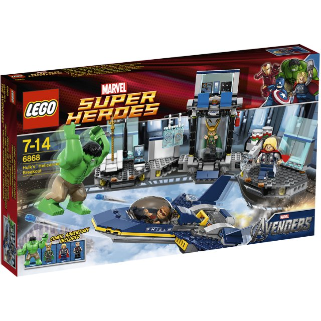 Lego Marvel Super Heroes: Hulk's Helicarrier Breakout 6868