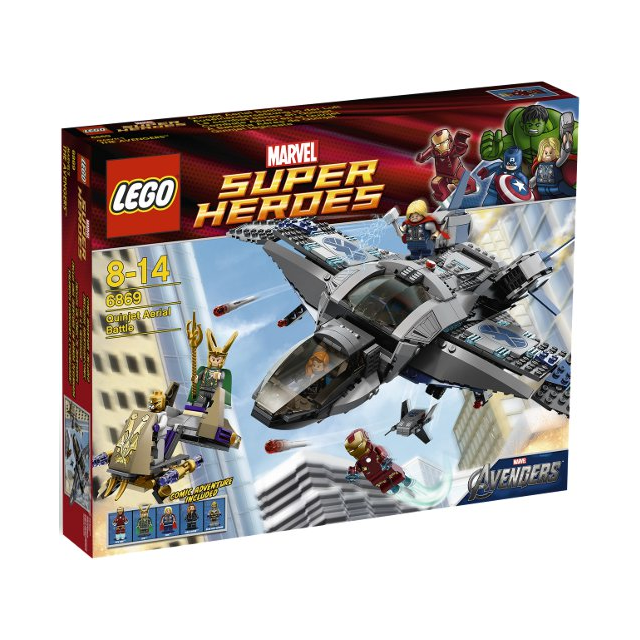 Lego Marvel Super Heroes: Quinjet Aerial Battle 6869