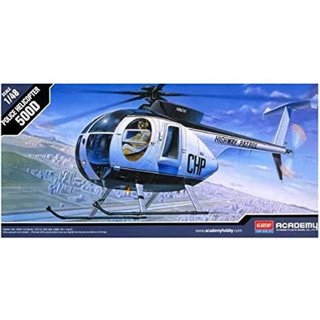 Hughes 500D Police Helicopter 1/48 by Academy