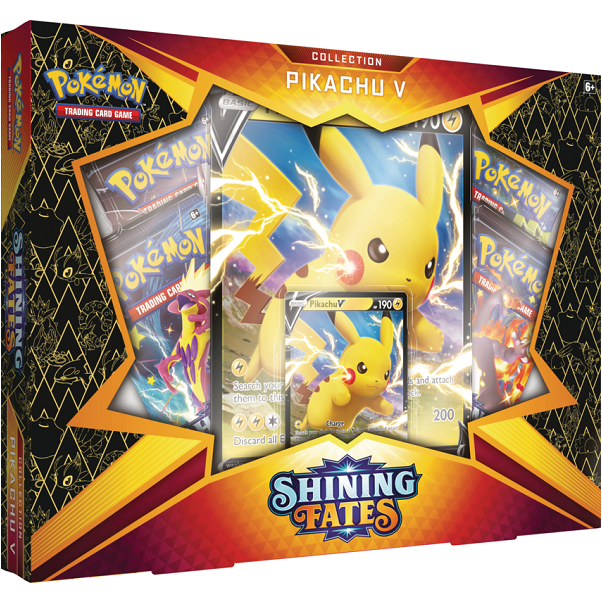 Pokemon Pikachu Shining Fates V Box
