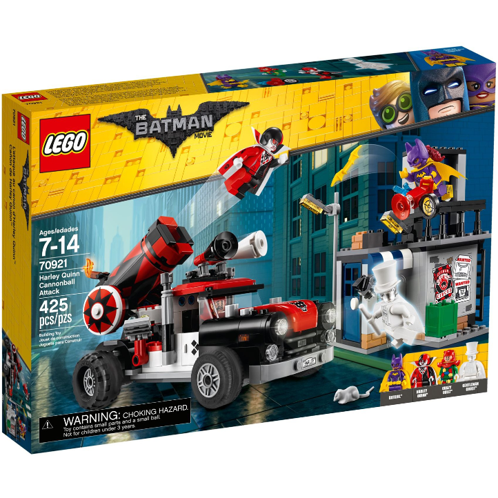 The Lego Batman Movie: Harley Quinn Cannonball Attack 70921