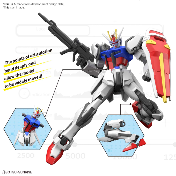 Entry Grade 1/144 Strike Gundam #5063491 by Bandai