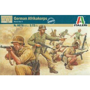 World War II German Afrikakorps 1/72 #6076 by Italeri