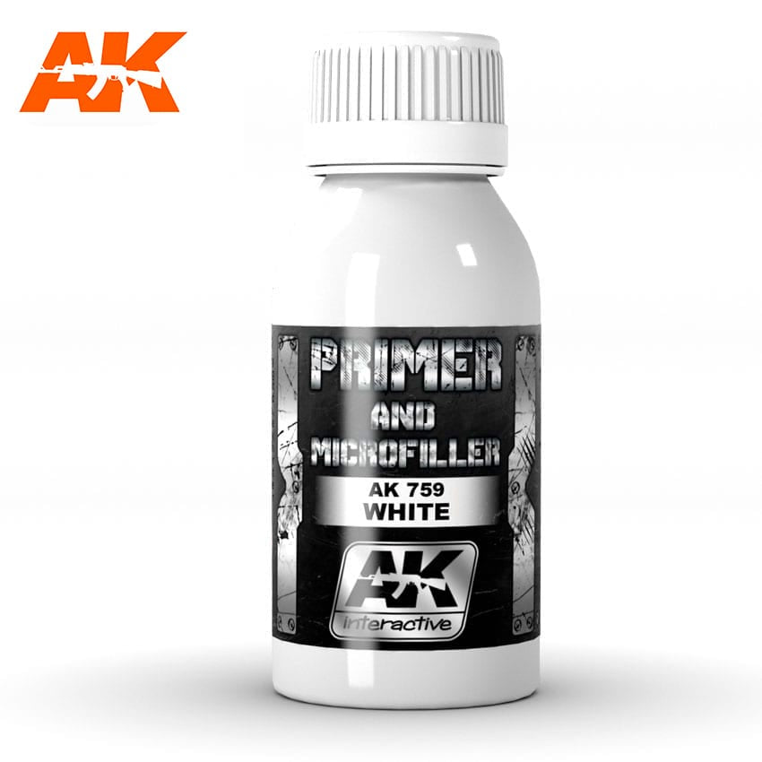AK-759 Primer / Microfiller - White