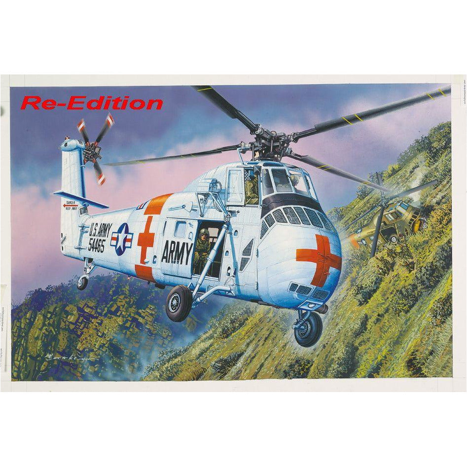 CH-34 US Army Rescue 1/48 #02883 by Trumpeter