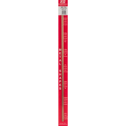 K&S Square Brass Tube - 5/32" OD KSE8152