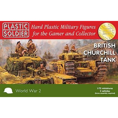 Churchill Tank 1/72 by Plastic Soldier