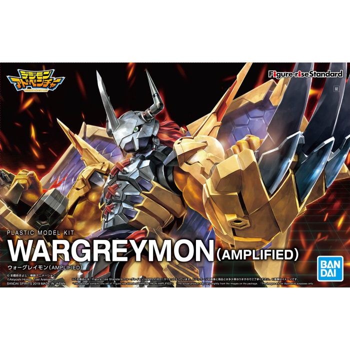 Wargreymon Amplified - Figure-rise Standard #5057815 Digimon Action Figure Model Kit by Bandai