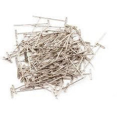 Du-Bro Nickel Plated T-Pins - 1-1/4" (QTY: 100) DUB253