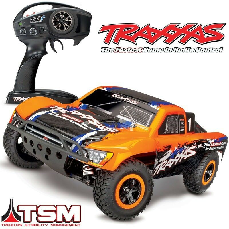 Traxxas 1/10 4WD Short Course Truck RTR Slash - Orange TRA68086-4ORANGE