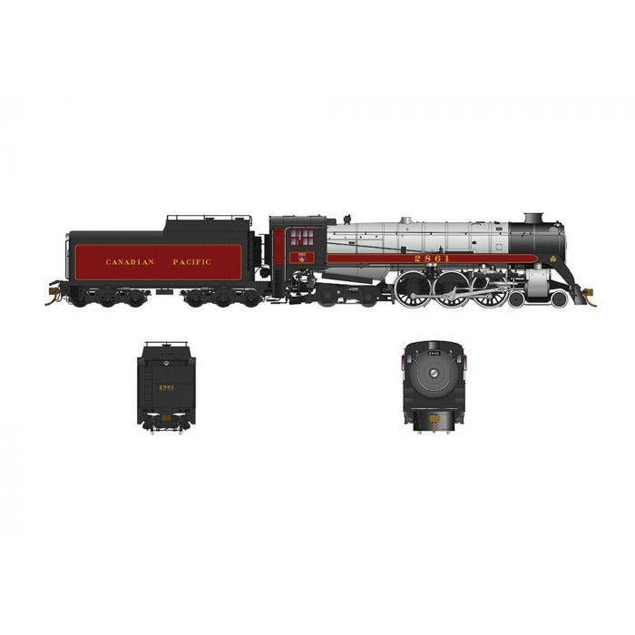 Royal Hudson Locomotive HO 2861 Oil