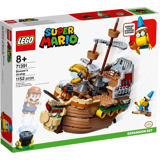 Lego Super Mario: Bowser’s Airship - Expansion Set 71391