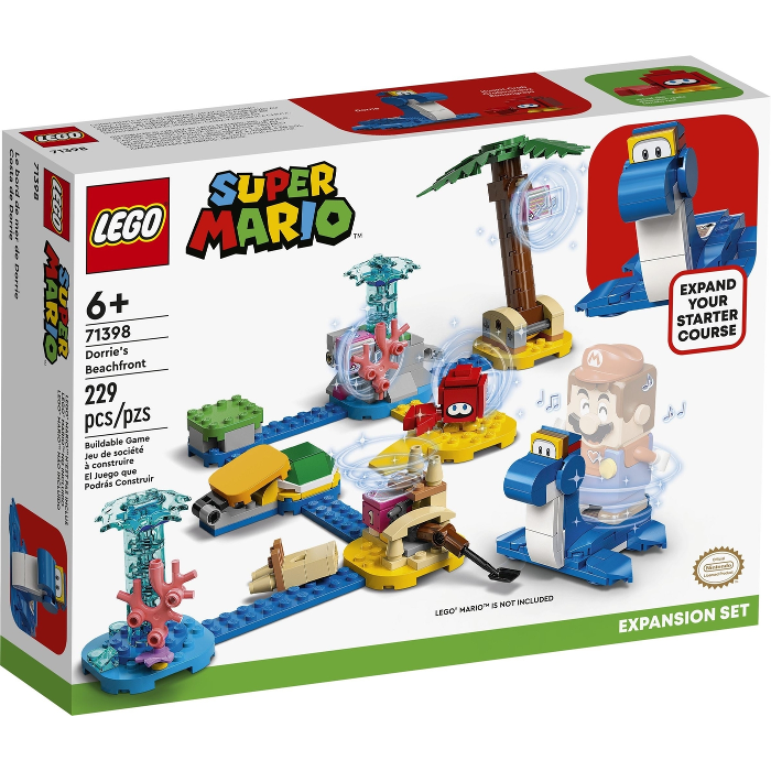 Lego Super Mario: Dorrie’s Beachfront - Expansion Set 71398