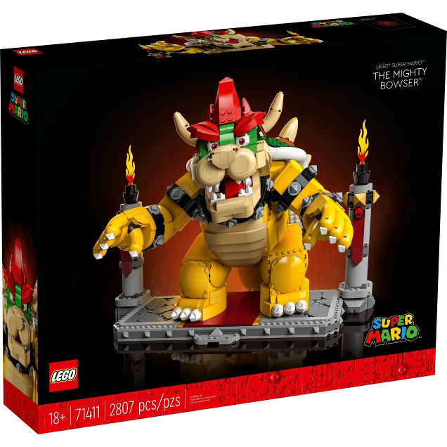 Lego Super Mario: The Mighty Bowser 71411