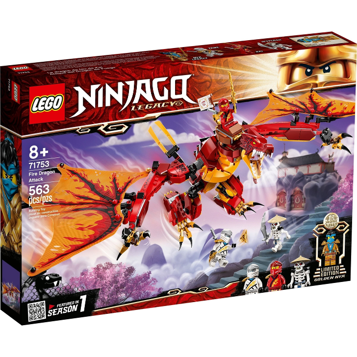 Lego Ninjago: Fire Dragon Attack 71753