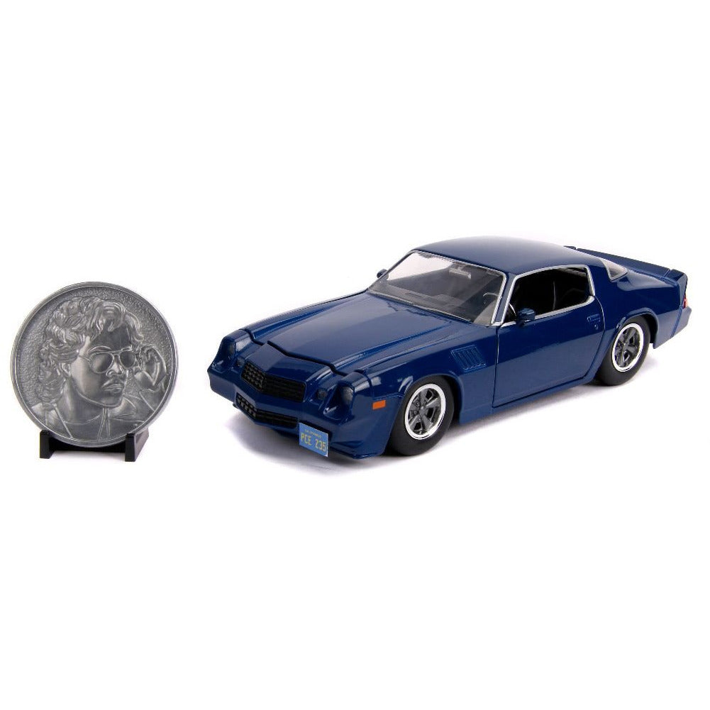 Jada Hollywood Rides Stranger Things - Billy's Chevy Camaro Z28 w/ Coin 1/24 #31110