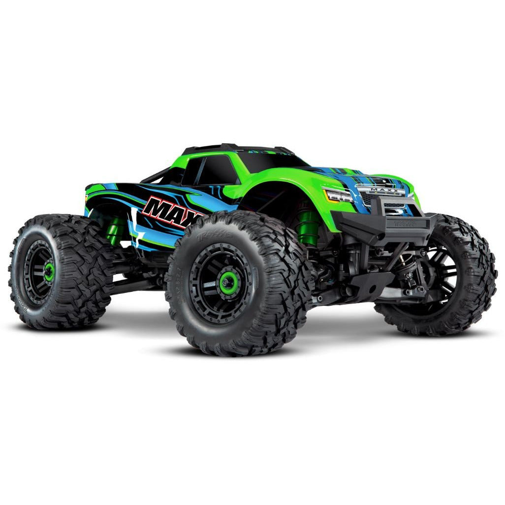 Traxxas Maxx with 4S ESC - Green 1/10 Scale 4WD Brushless Electric Monster Truck