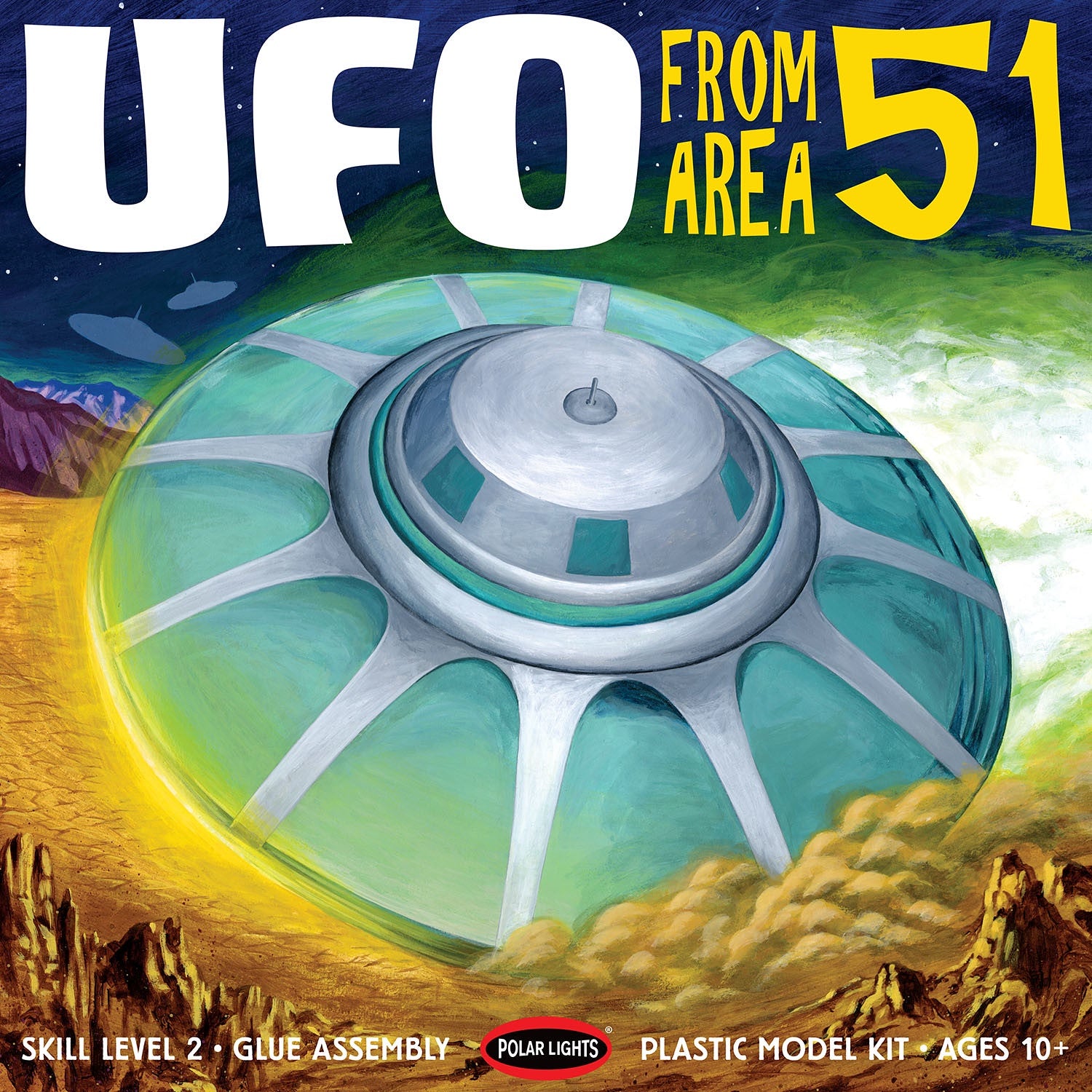 Area 51 UFO 1/48 #982 by Polar Lights