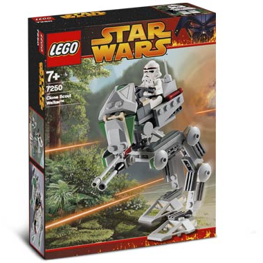 Lego Star Wars: Clone Scout Walker 7250 (Some box creasing)