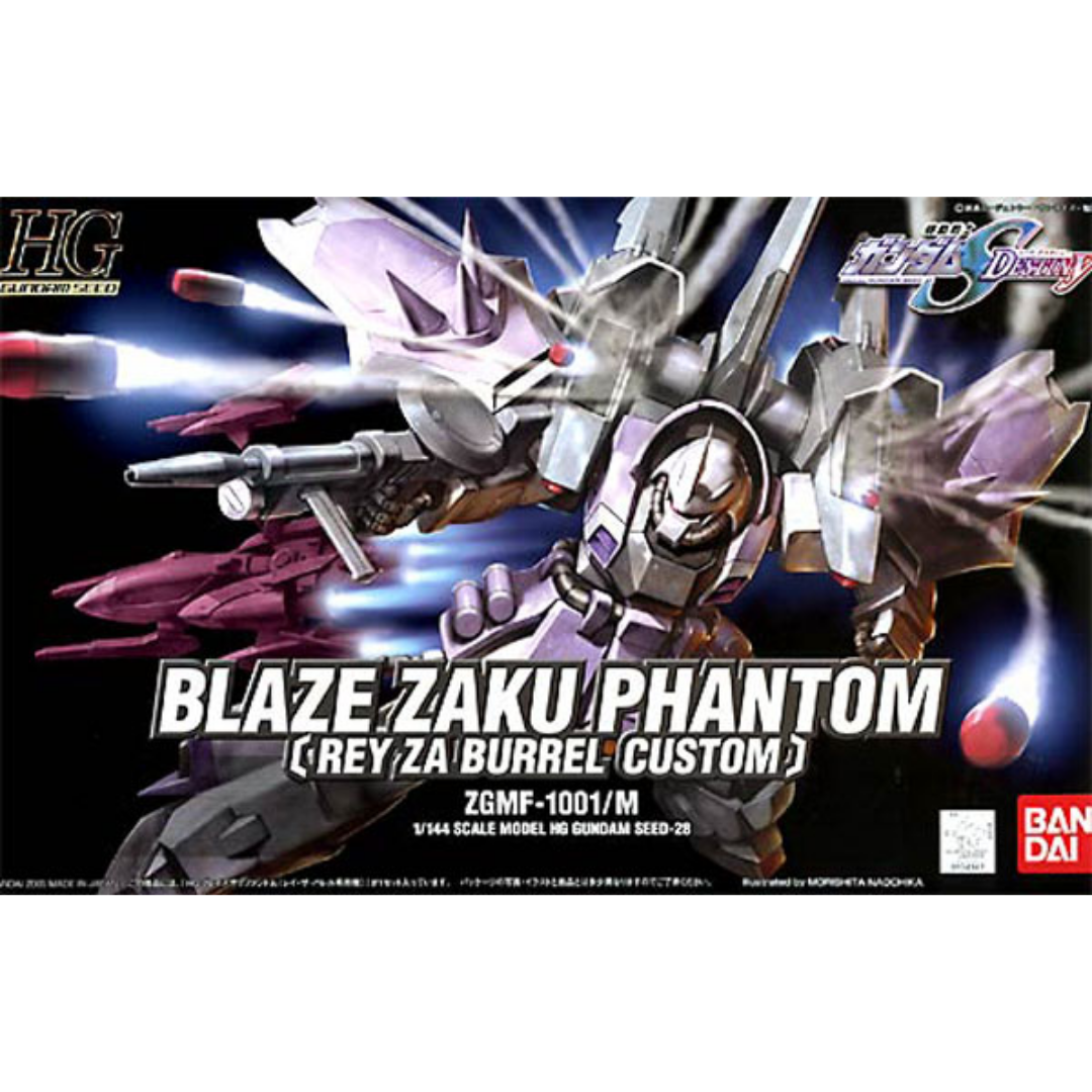 HG 1/144 SEED #28 ZGMF-1001/M Blaze Zaku Phantom #5057921 by Bandai