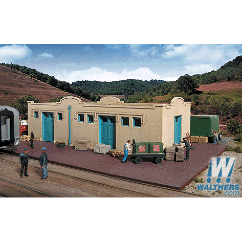 Walthers Mission-Style Freight House [HO]