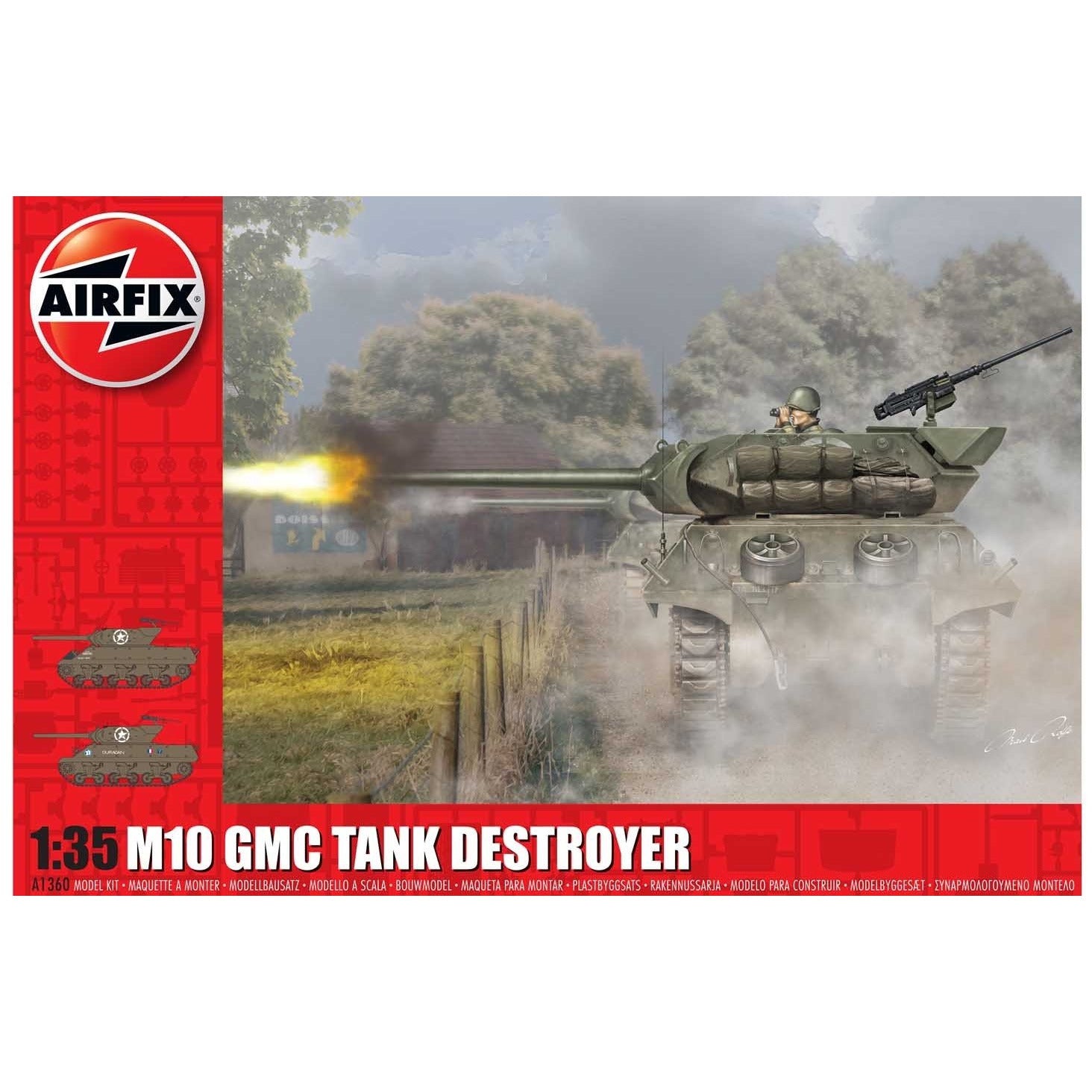 M10 GMC Tank Destroyer US Army 1/35 by Airfix
