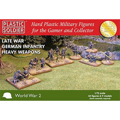 Late War German Heavy Weapons #2020005 1/72 Detail Kit by Plastic Soldier