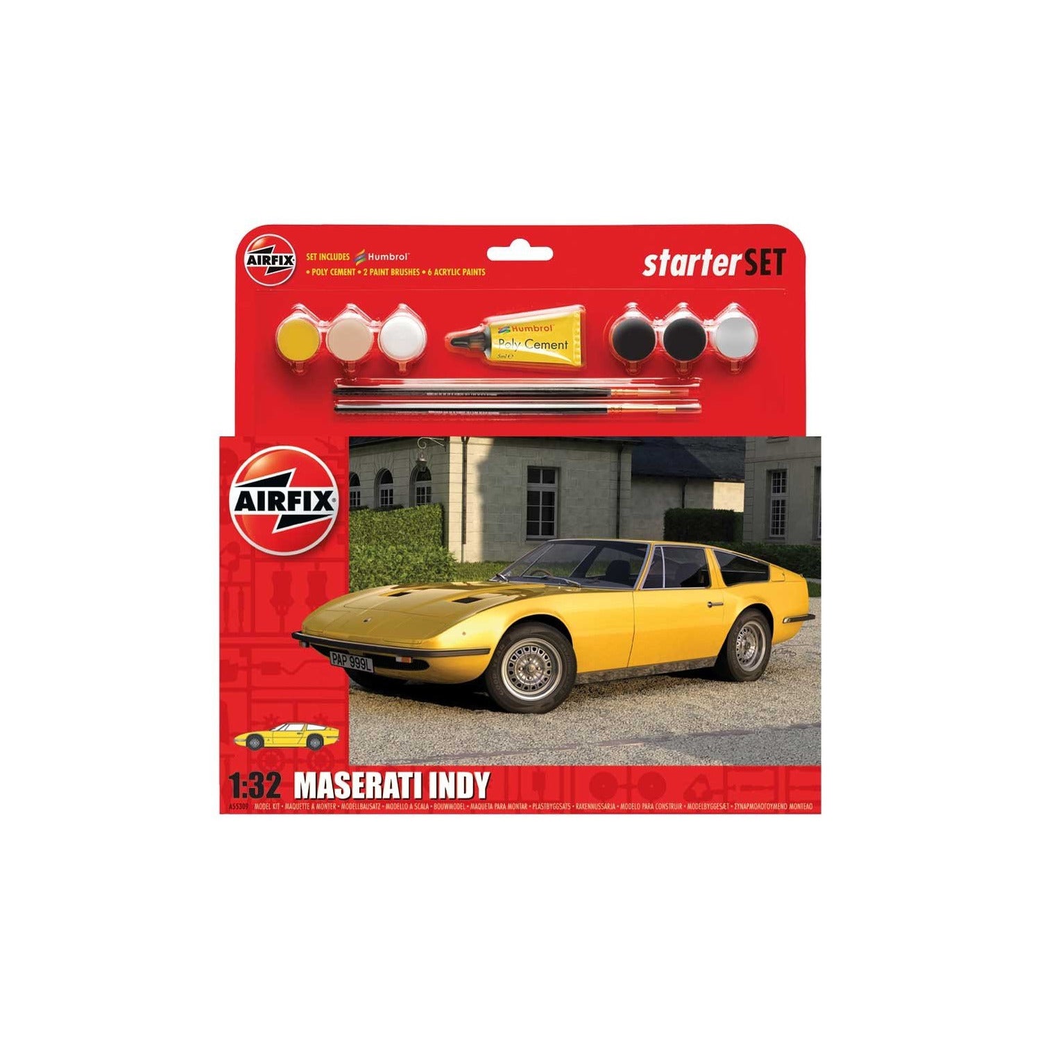 Maserati Indy 1/32 #A55309 by Airfix