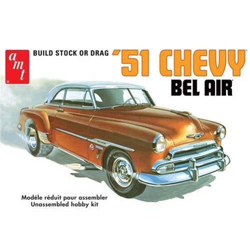 1951 Chevrolet Bel Air 1/25 Model Car Kit #862 by AMT