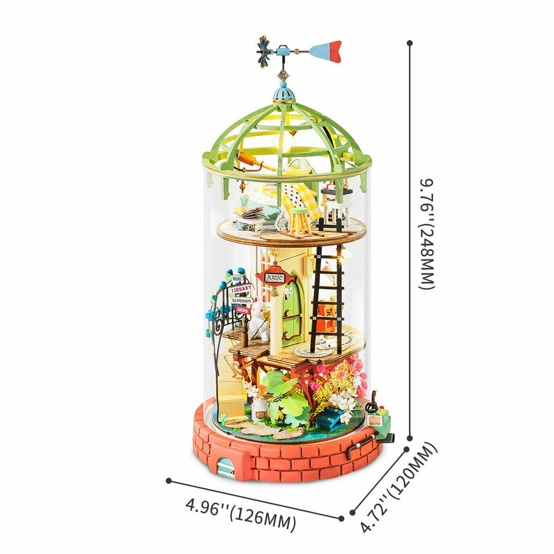Domed Loft DIY Glass Dollhouse - Mysterious World Series